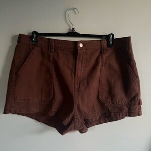 Brown shorts
